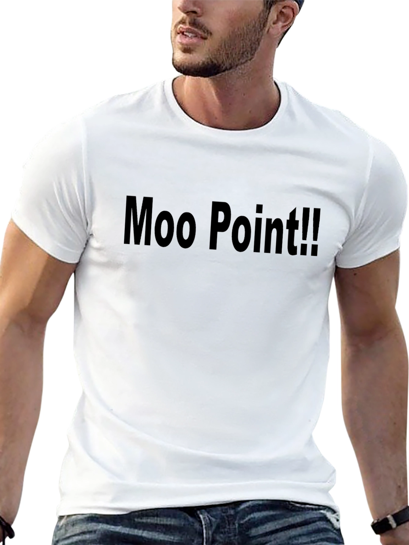 Moo Point Funny T-Shirt