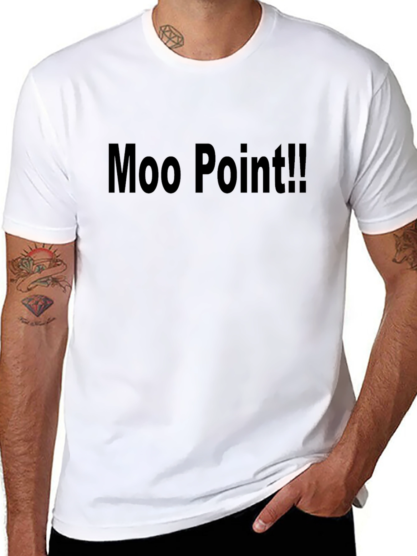 Moo Point Funny T-Shirt