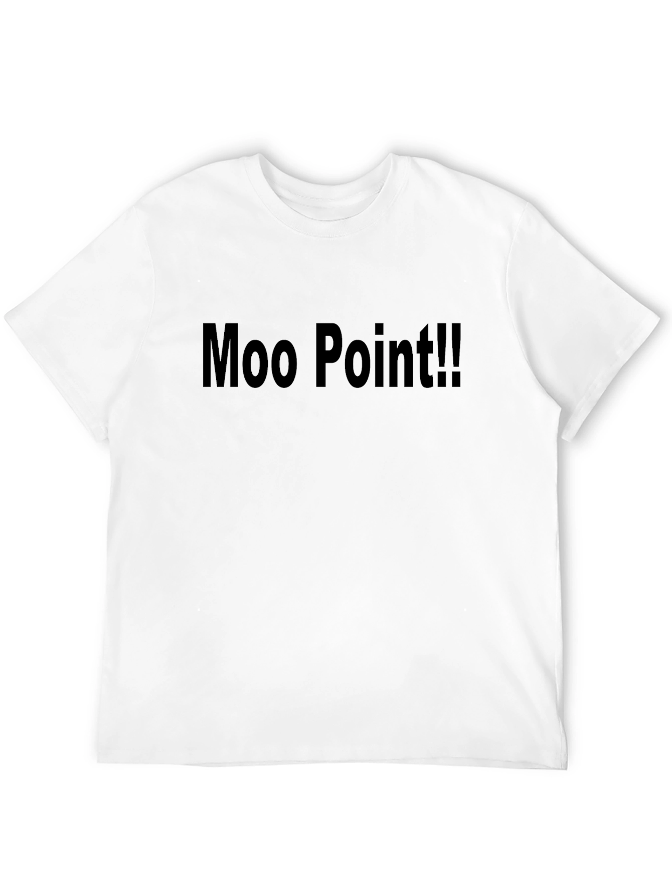 Moo Point Funny T-Shirt