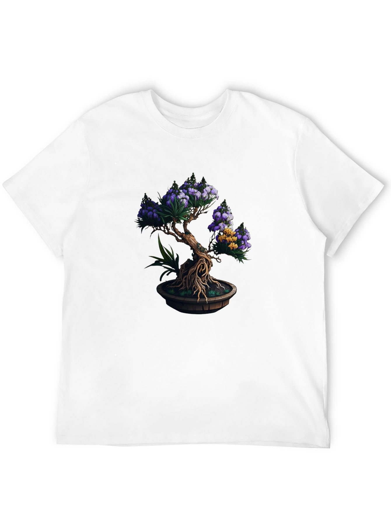 Bonsai Tree Graphic Tee - Nature Inspired Style