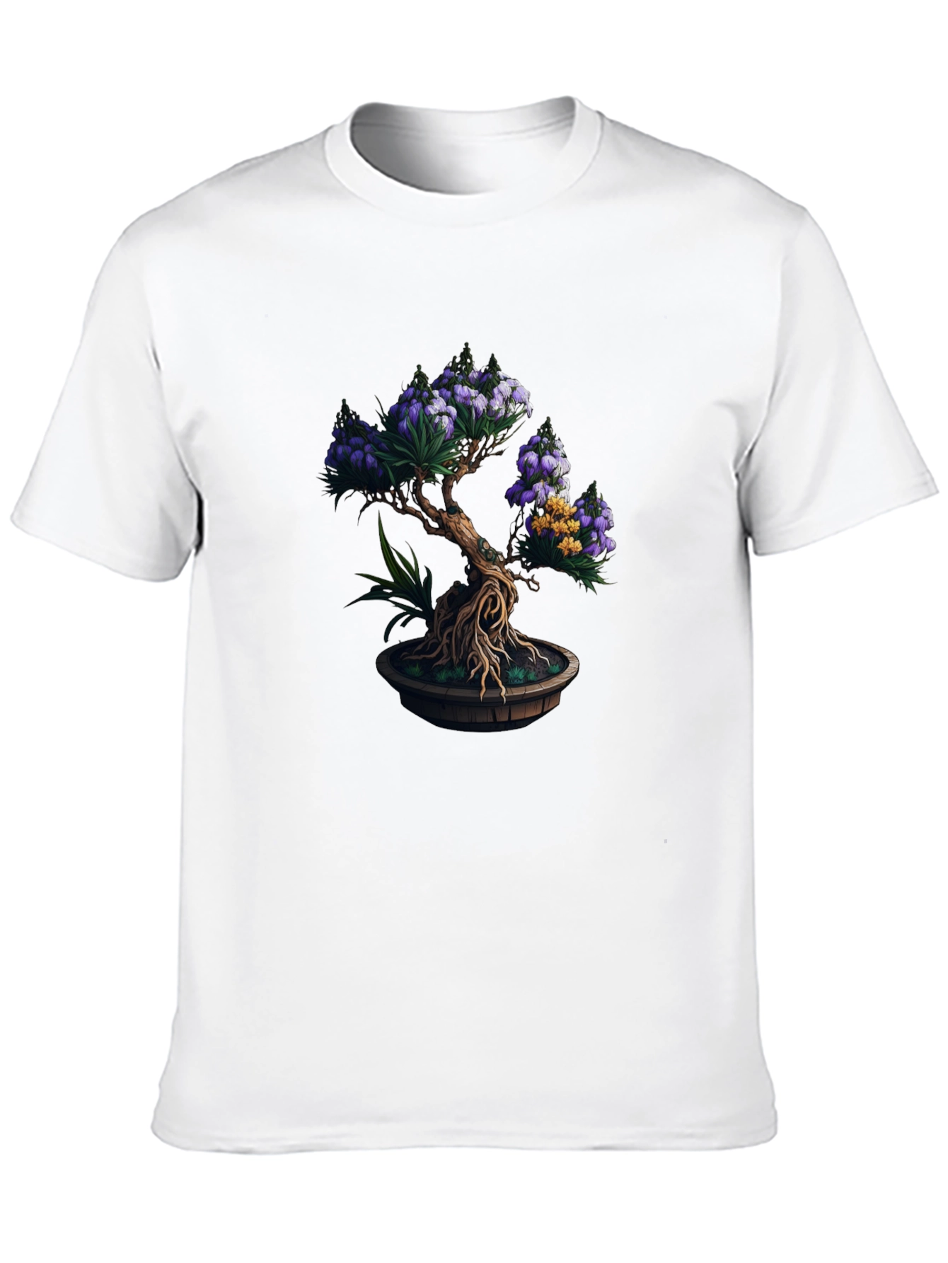 Bonsai Tree Graphic Tee - Nature Inspired Style