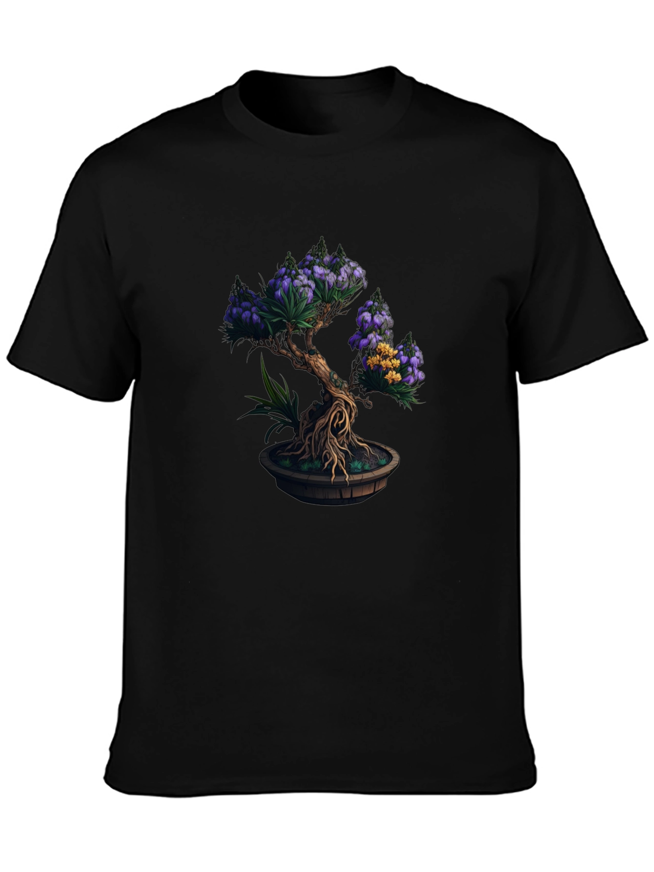 Bonsai Tree Graphic Tee - Nature Inspired Style