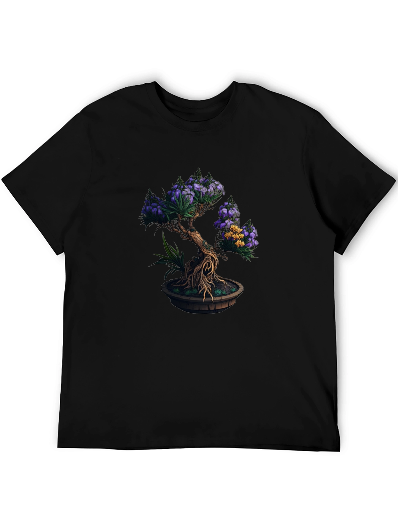 Bonsai Tree Graphic Tee - Nature Inspired Style