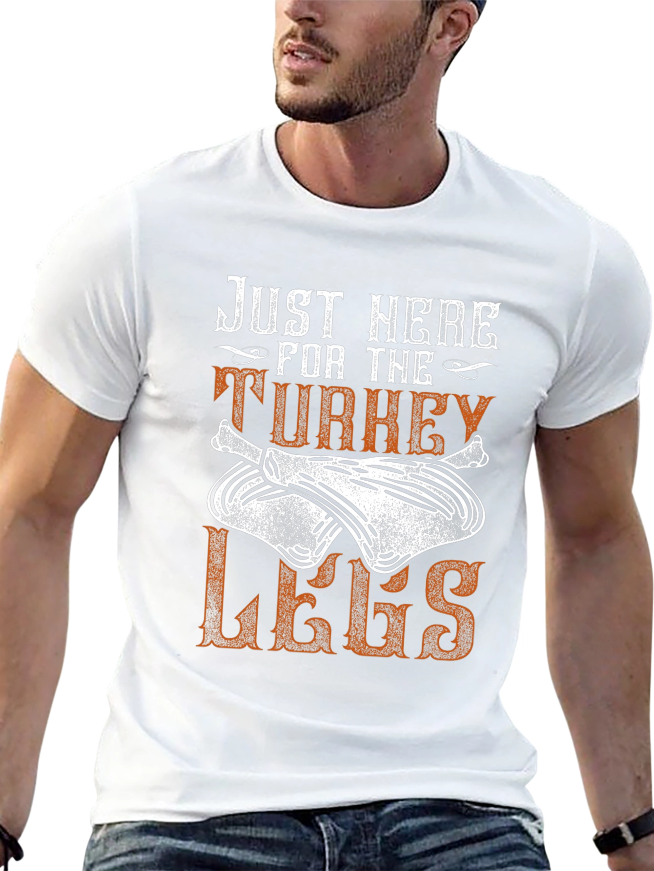 Just Here for the Turkey Legs T-Shirt