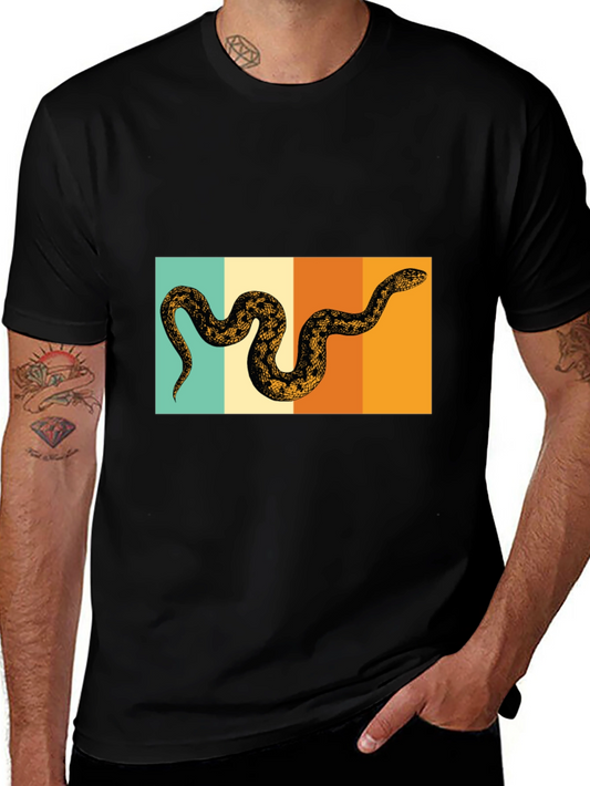 Retro Snake Graphic Tee