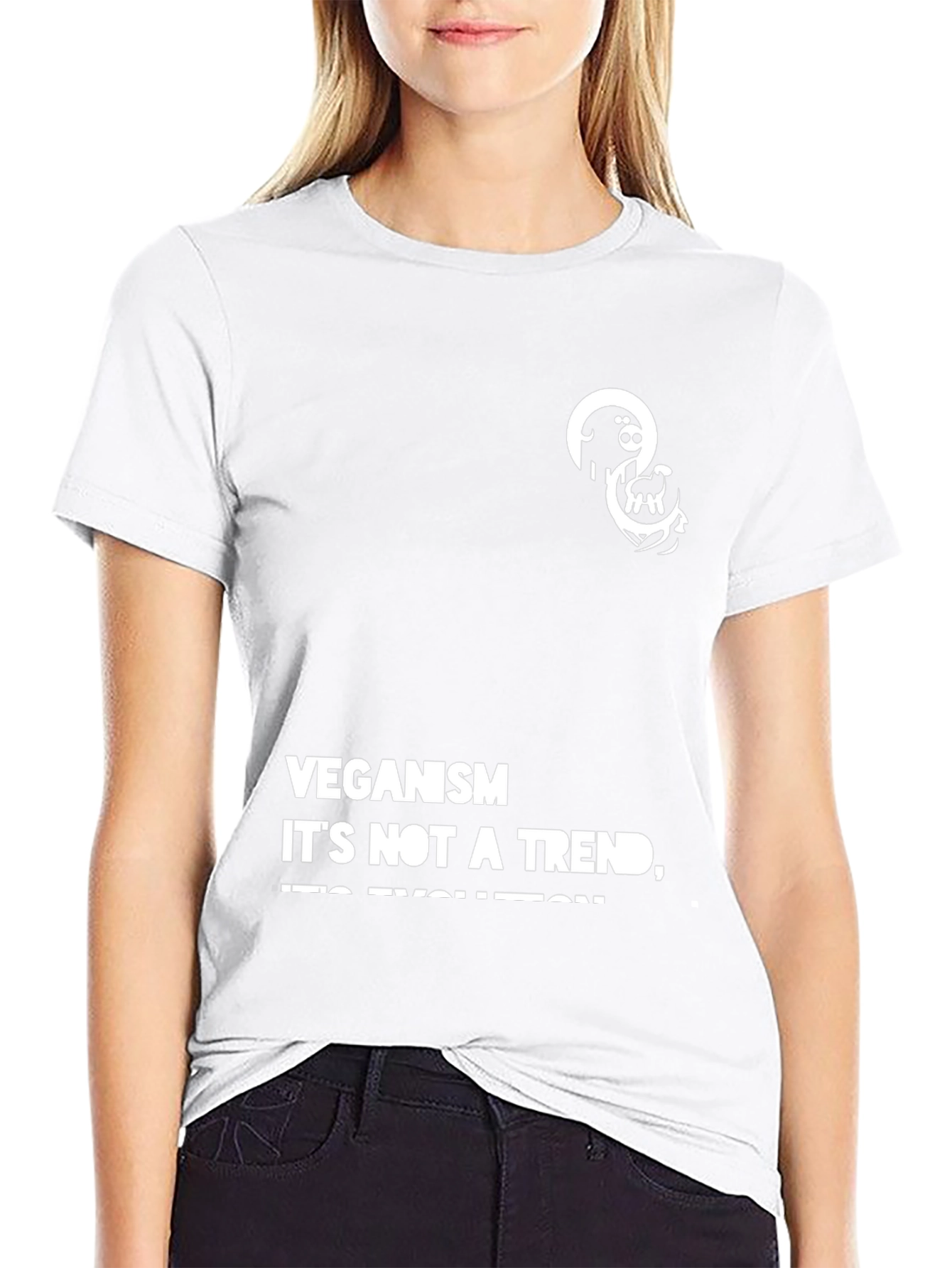 Veganism Evolution Graphic Tee