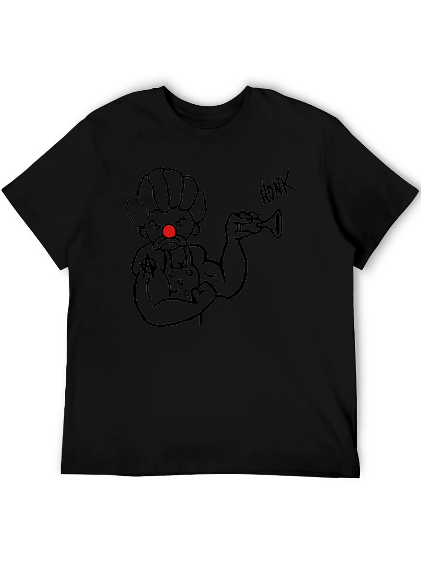 Honk Clown Black T-Shirt