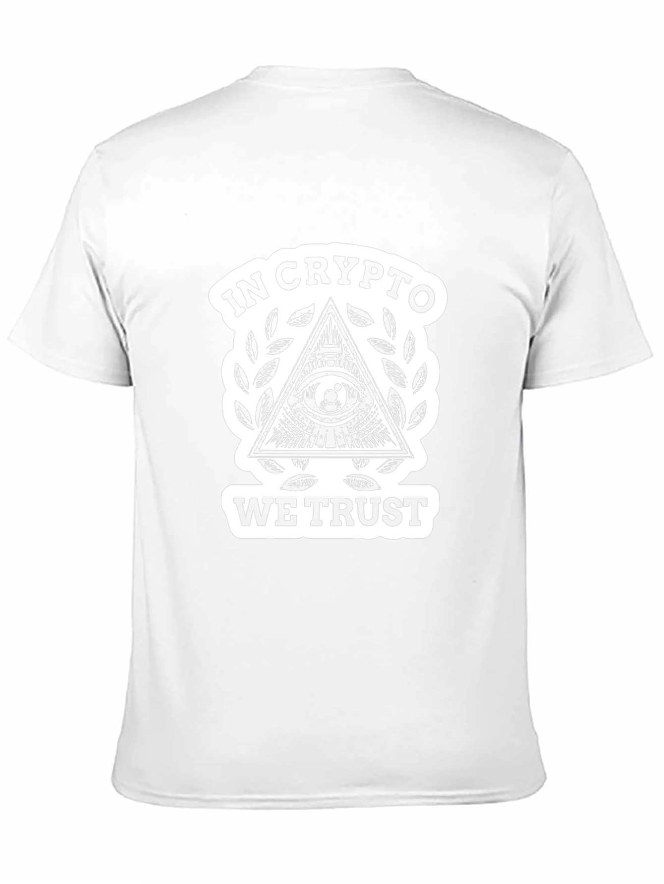 In Crypto We Trust Black T-Shirt