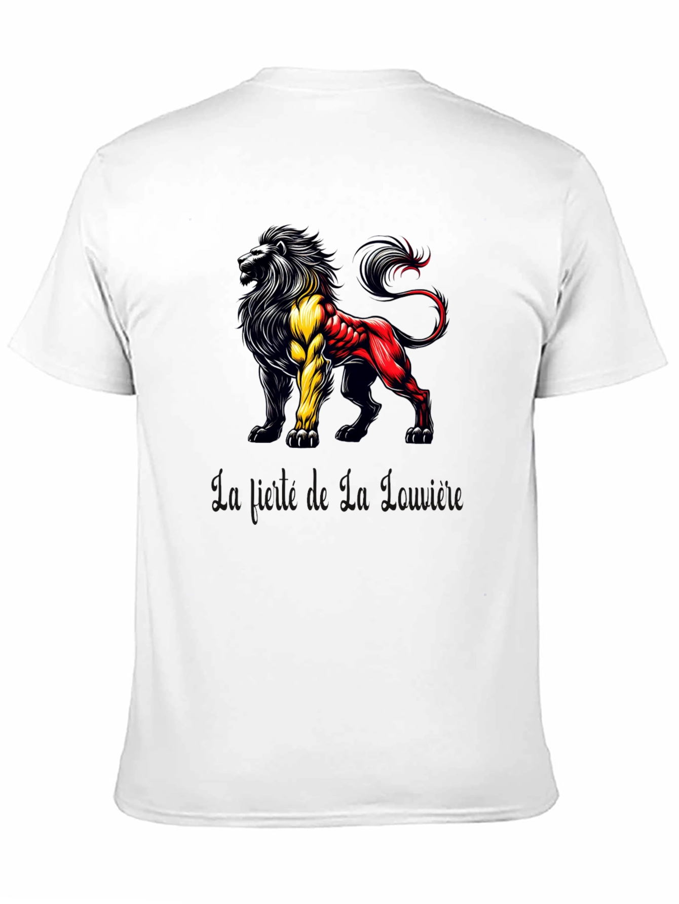 Belgian Lion Graphic Tee - Black