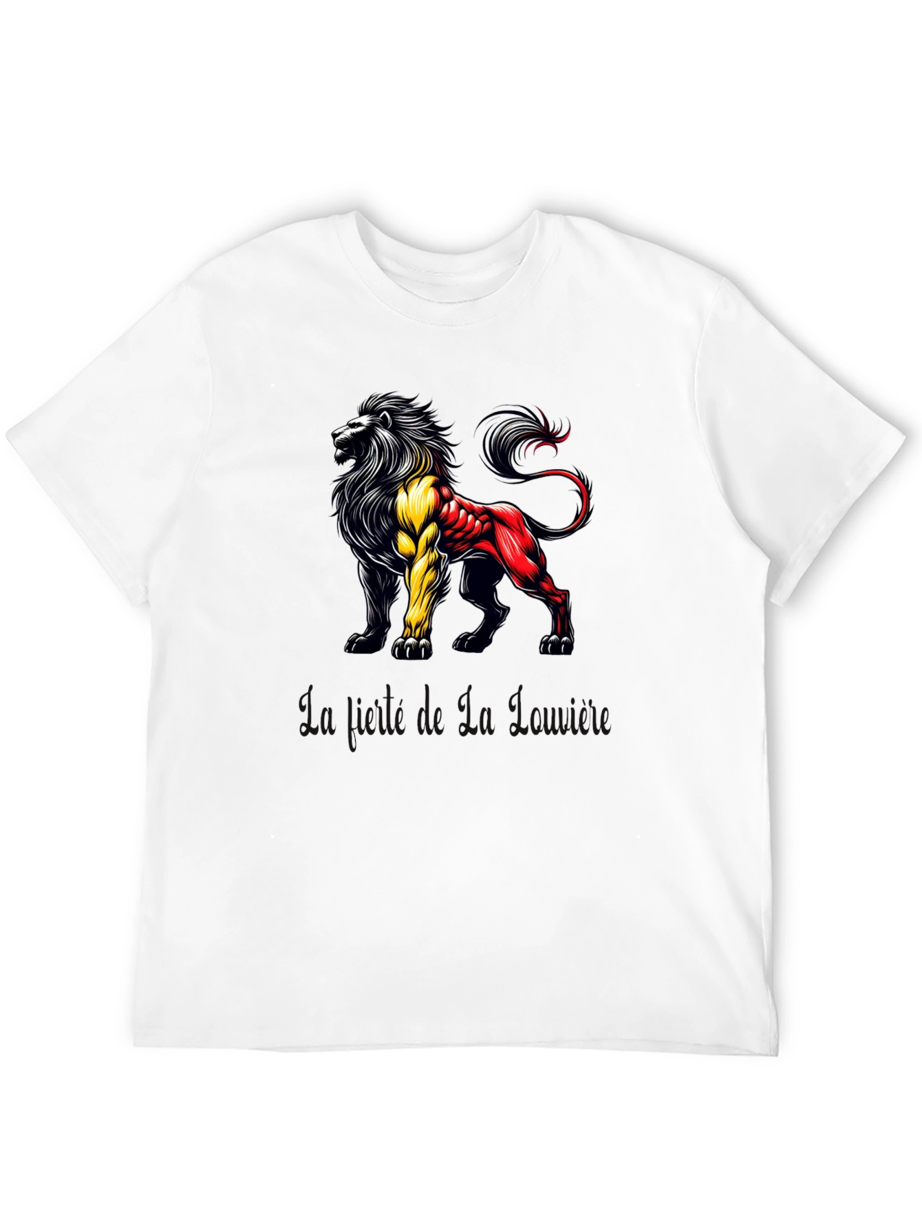Belgian Lion Graphic Tee - Black