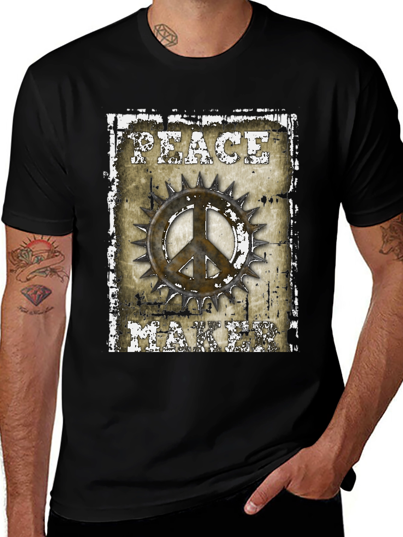 Peace Maker Graphic T-Shirt