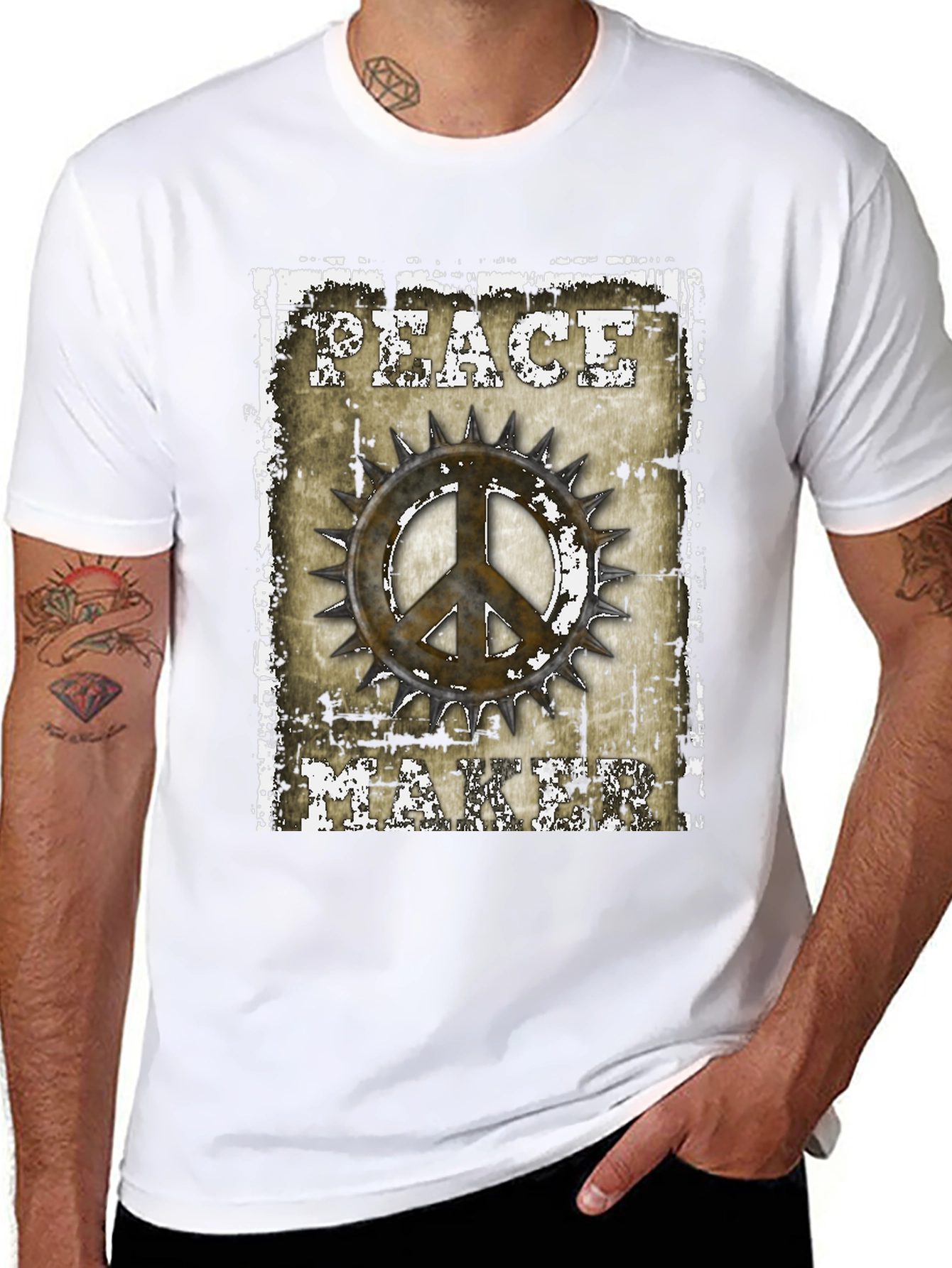 Peace Maker Graphic T-Shirt