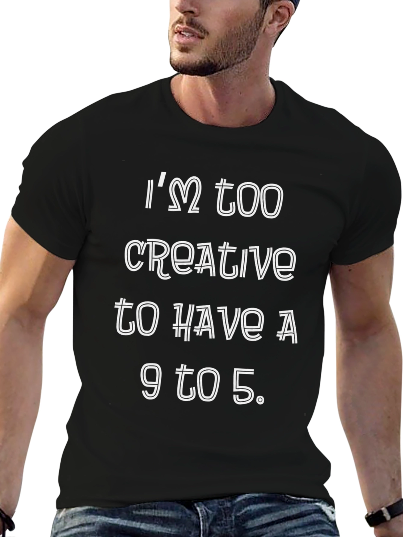 Creative 9 to 5 T-Shirt Funny Graphic Tee