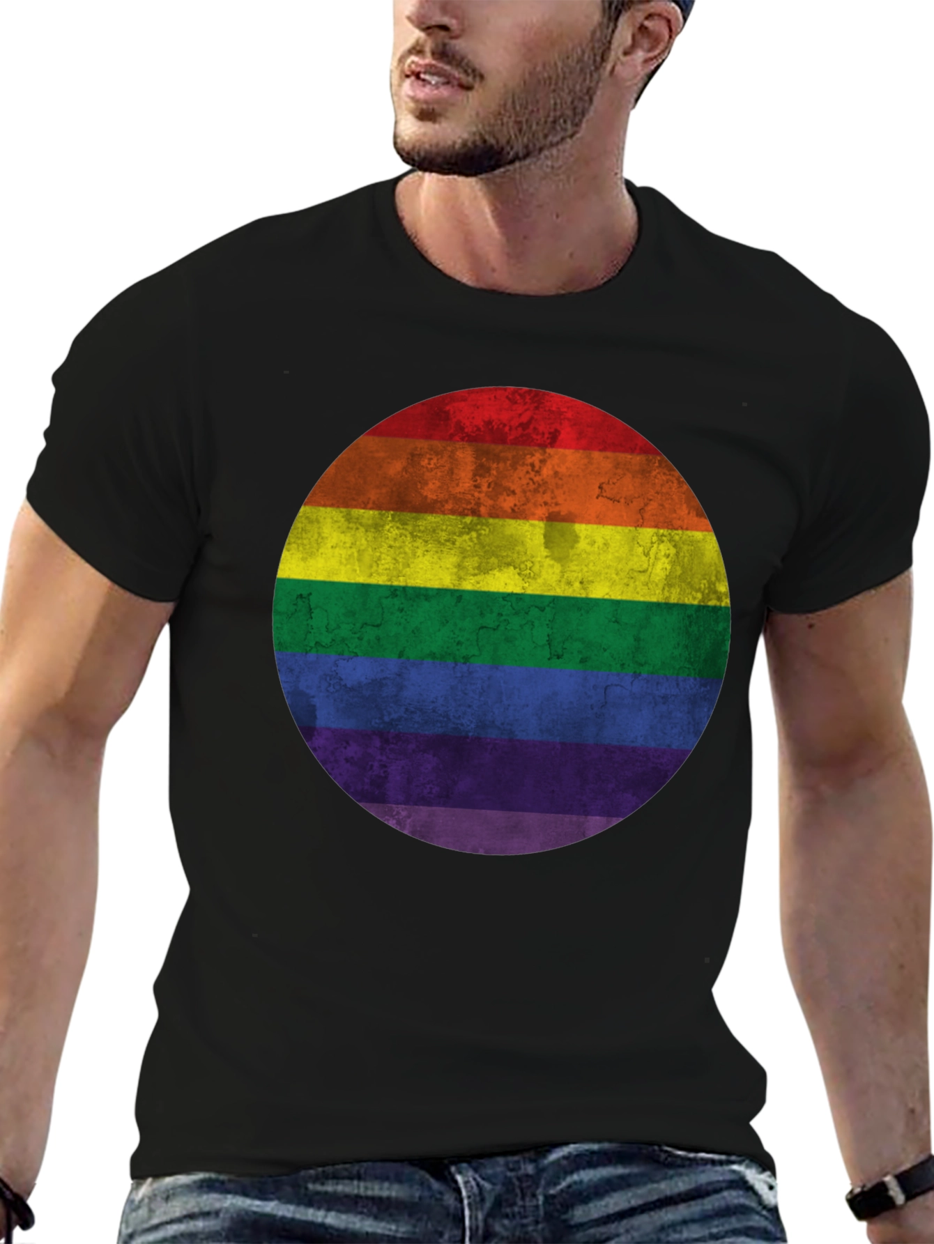 LGBT Pride Rainbow Circle T-Shirt