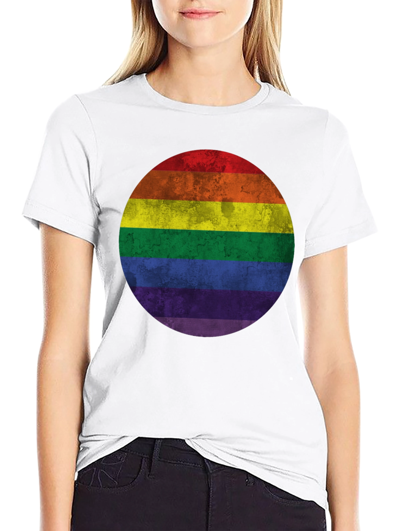 LGBT Pride Rainbow Circle T-Shirt