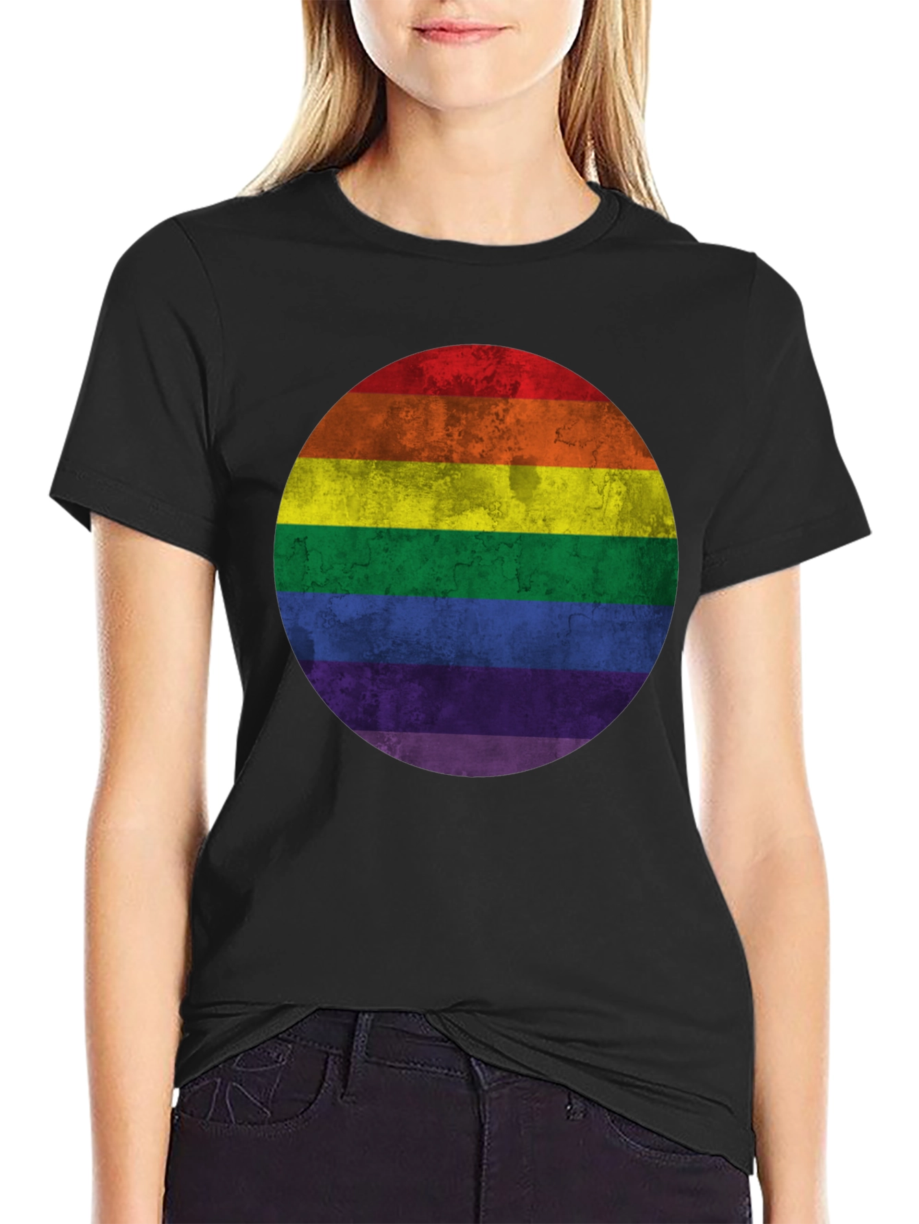 LGBT Pride Rainbow Circle T-Shirt
