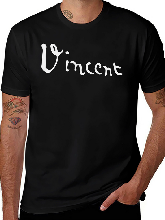 Vincent T-Shirt - Stylish Custom Name Tee