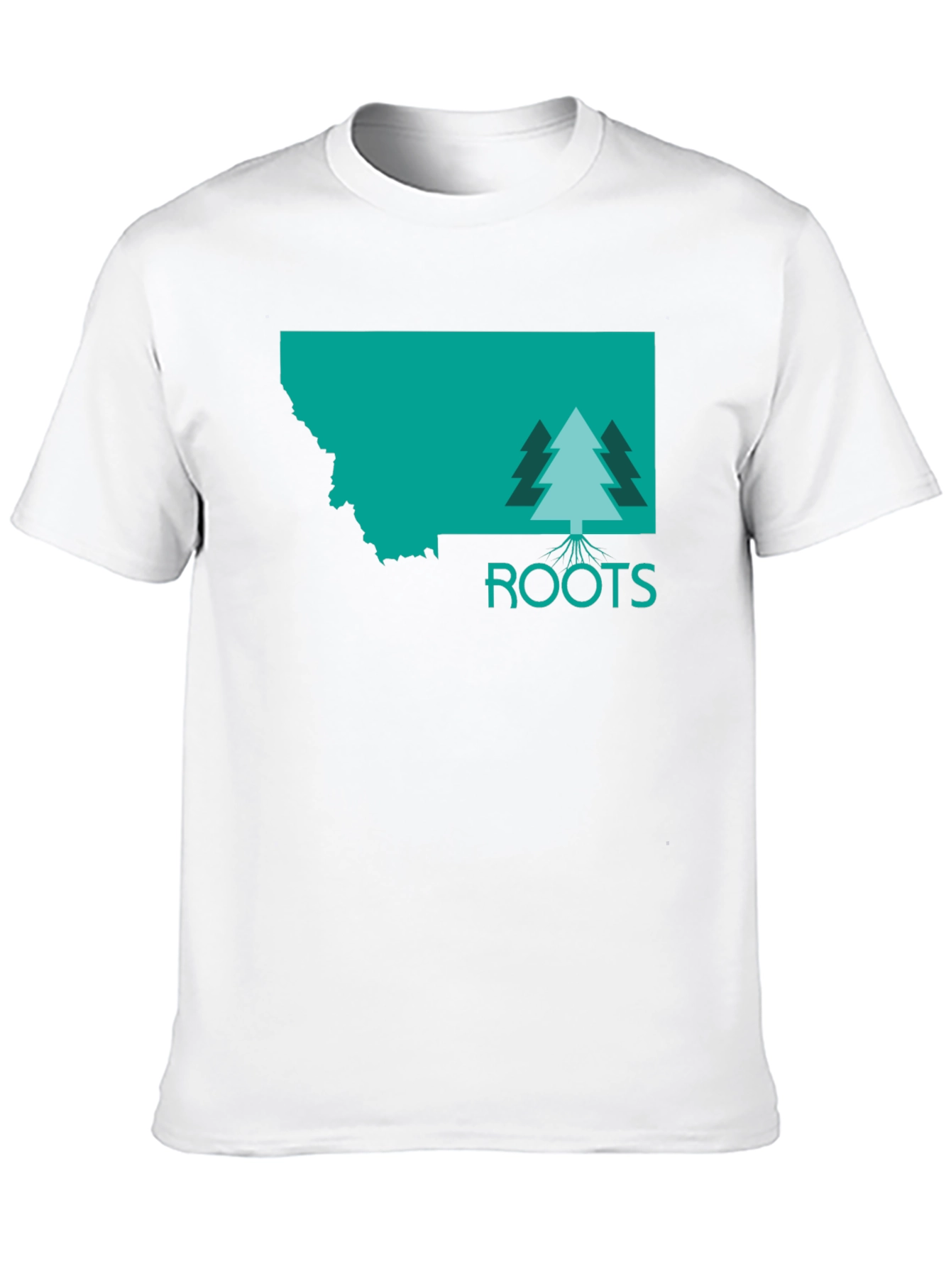 Montana Roots Graphic T-Shirt - Unisex Black Tee