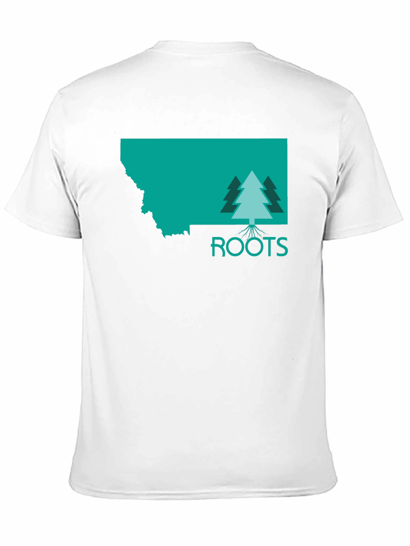 Montana Roots Graphic T-Shirt - Unisex Black Tee