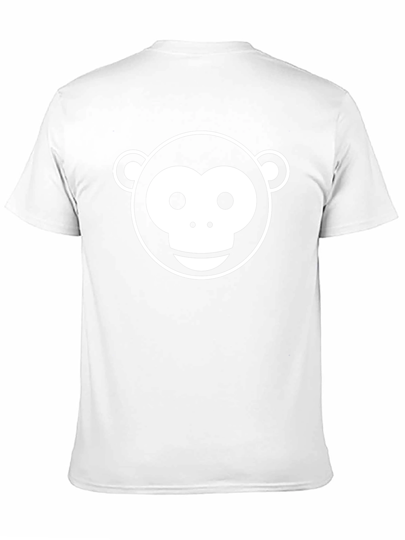 Monkey Face Graphic Tee - Classic Black
