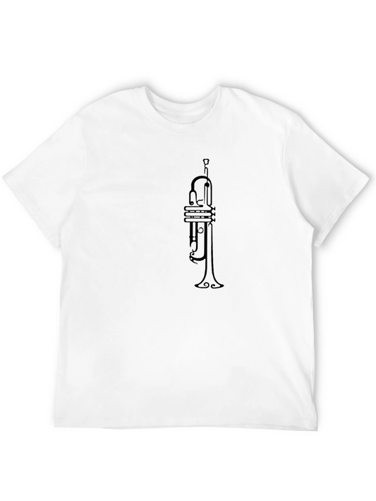 Black Trumpet Graphic Tee - Musicians Apparel