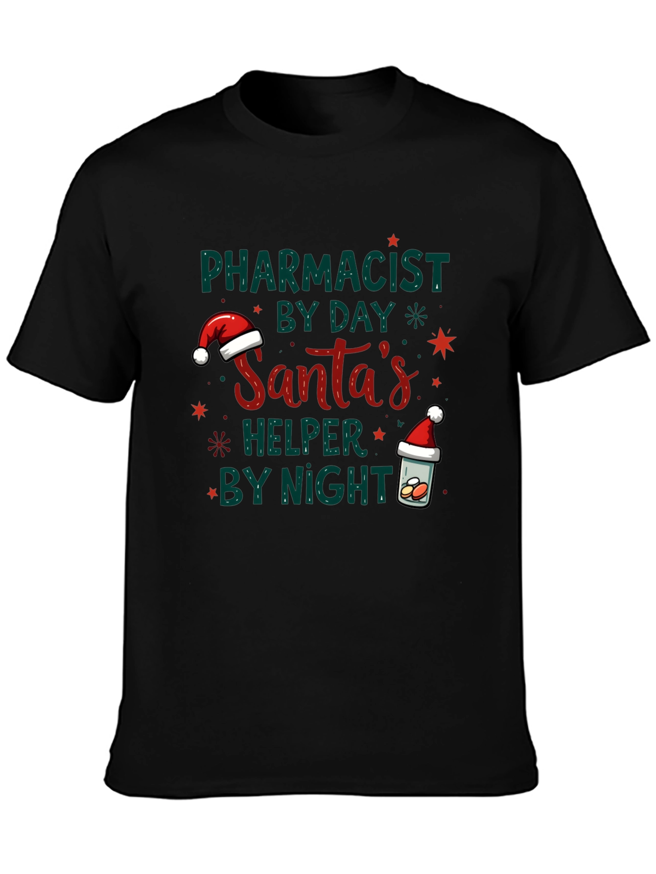 Pharmacist Santas Helper Tee