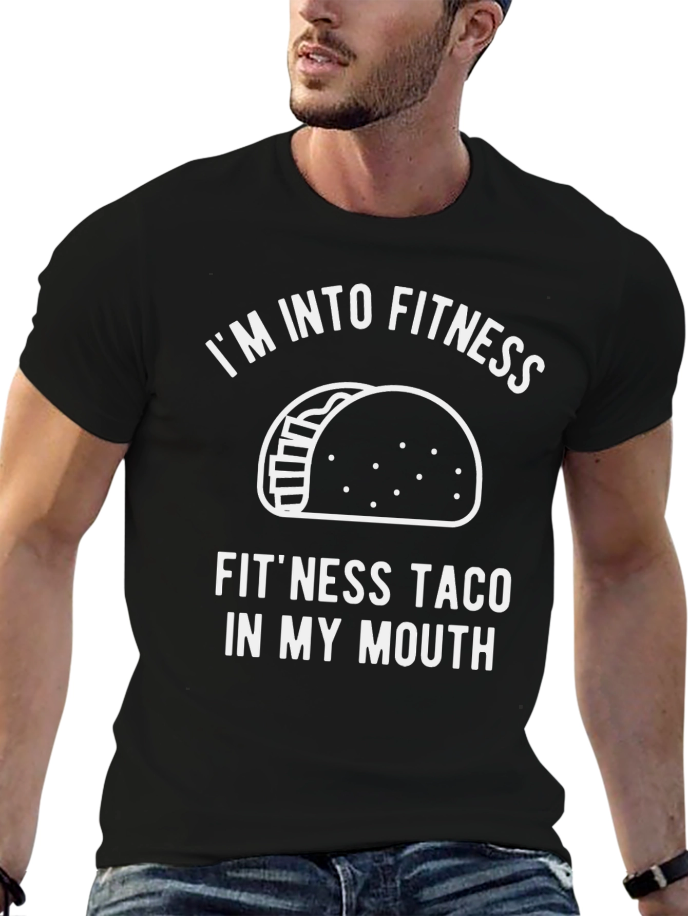 Im Into Fitness Taco T-Shirt