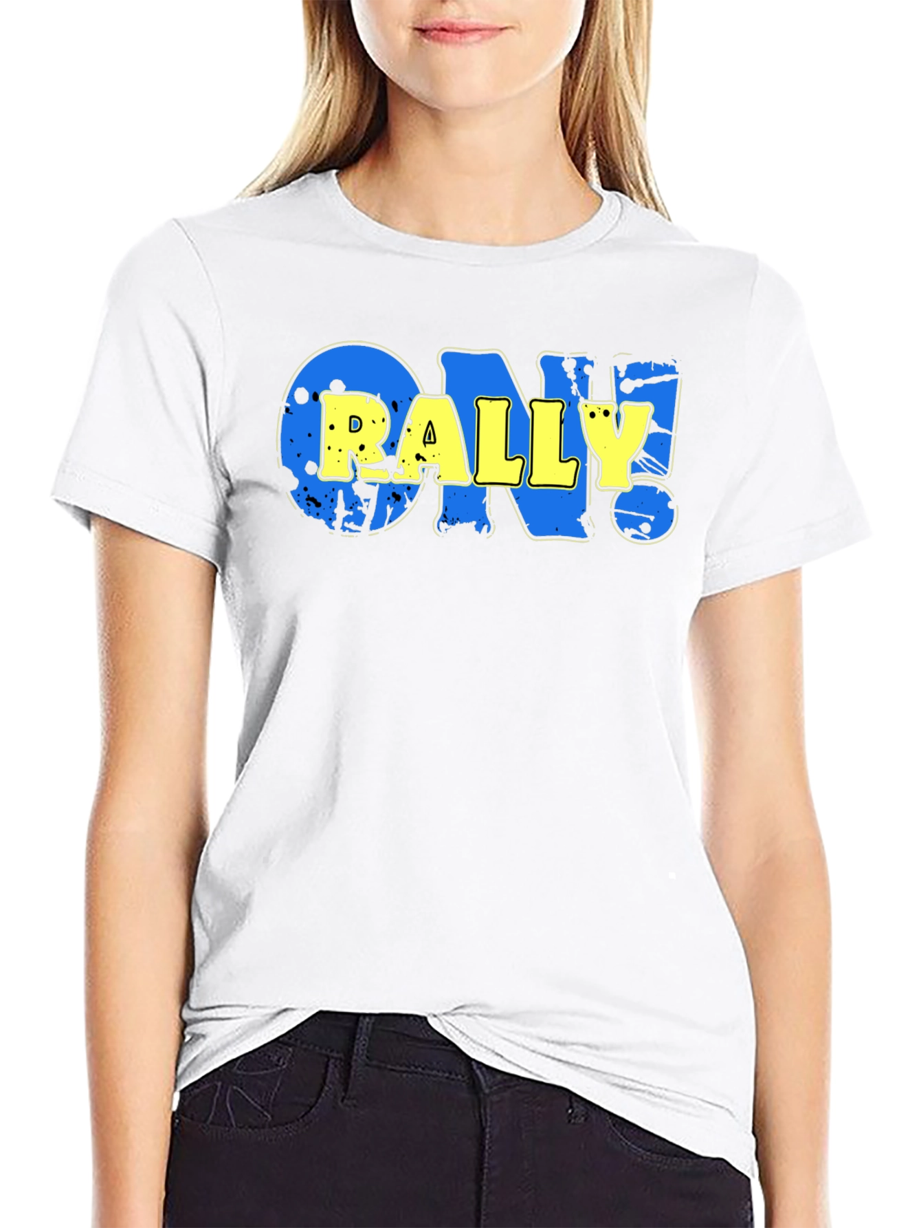 On! Rally Graphic T-Shirt - Bold Design