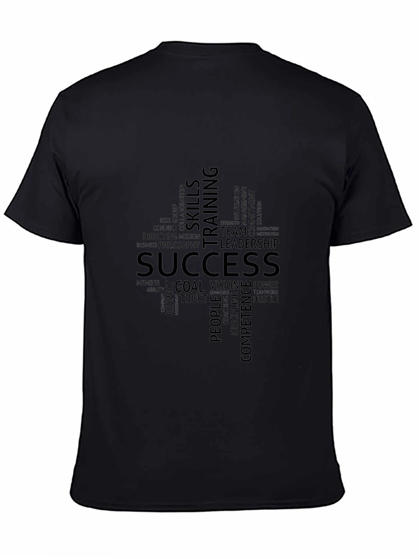 Success Word Cloud Graphic T-Shirt