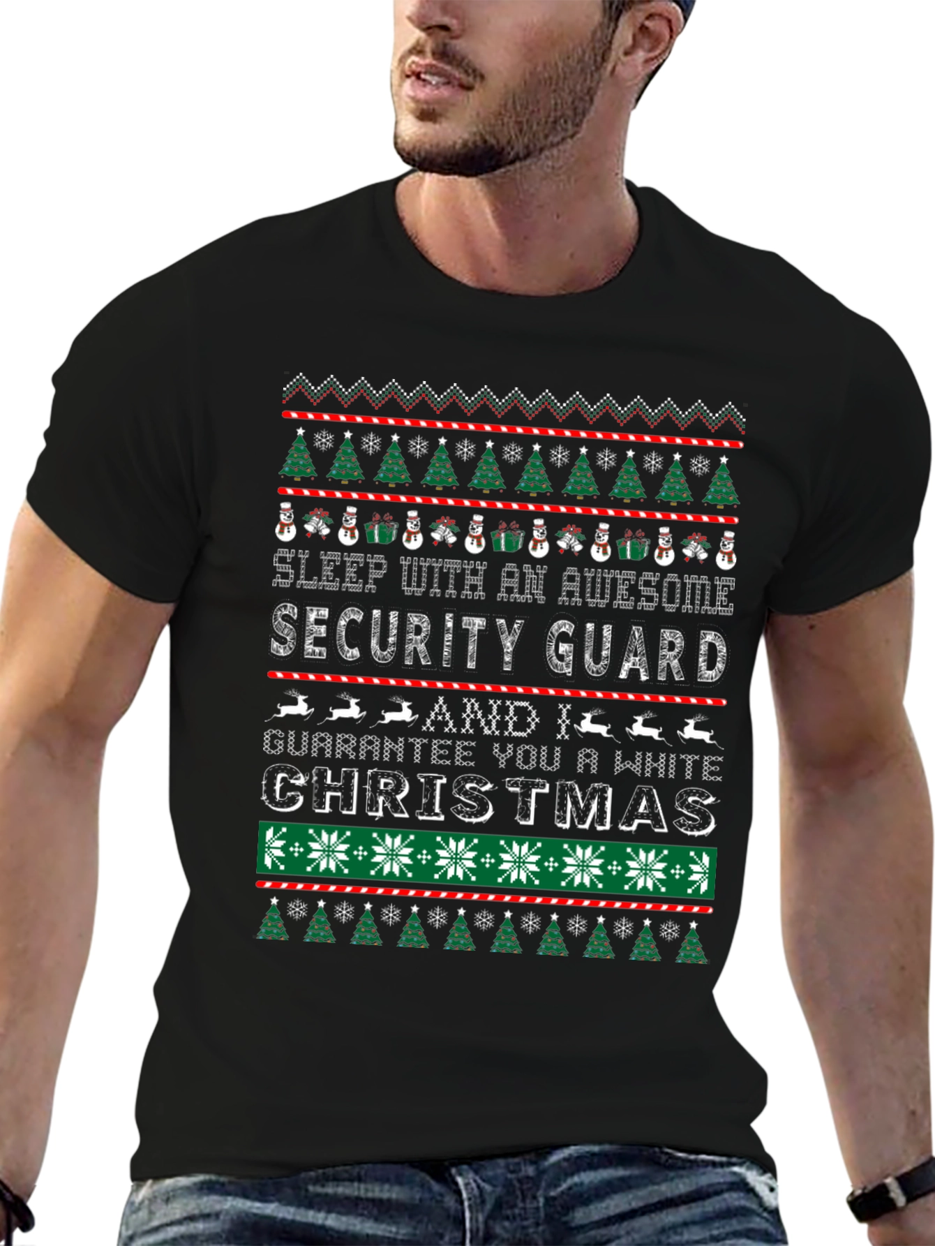 Security Guard Christmas Sweater T-Shirt