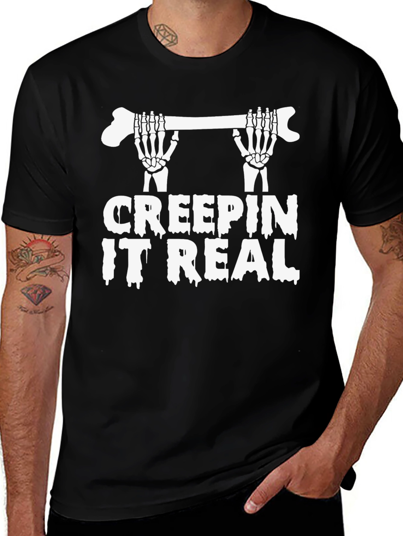 Creepin It Real Halloween T-Shirt