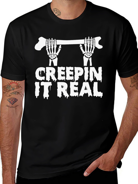 Creepin It Real Halloween T-Shirt