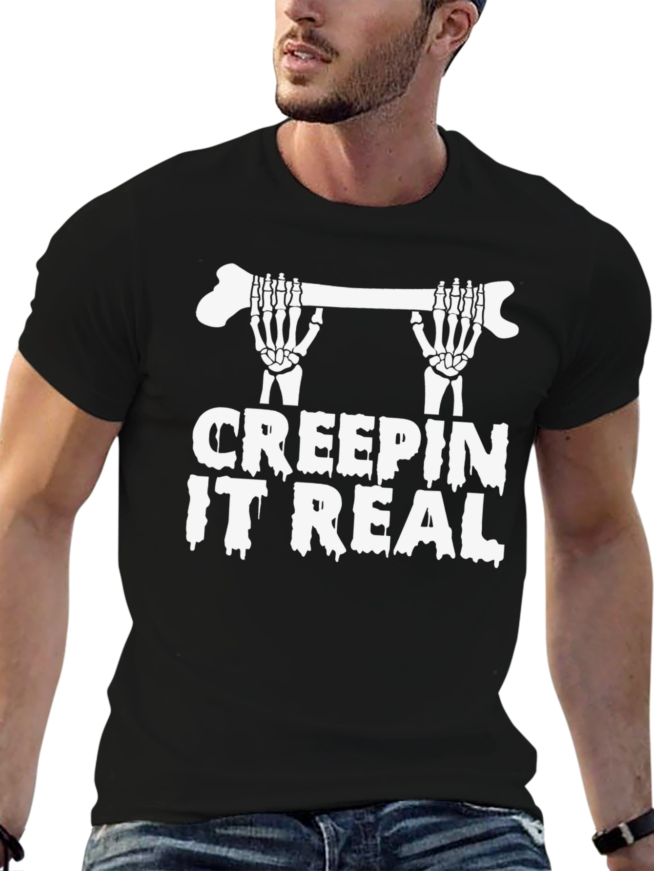 Creepin It Real Halloween T-Shirt