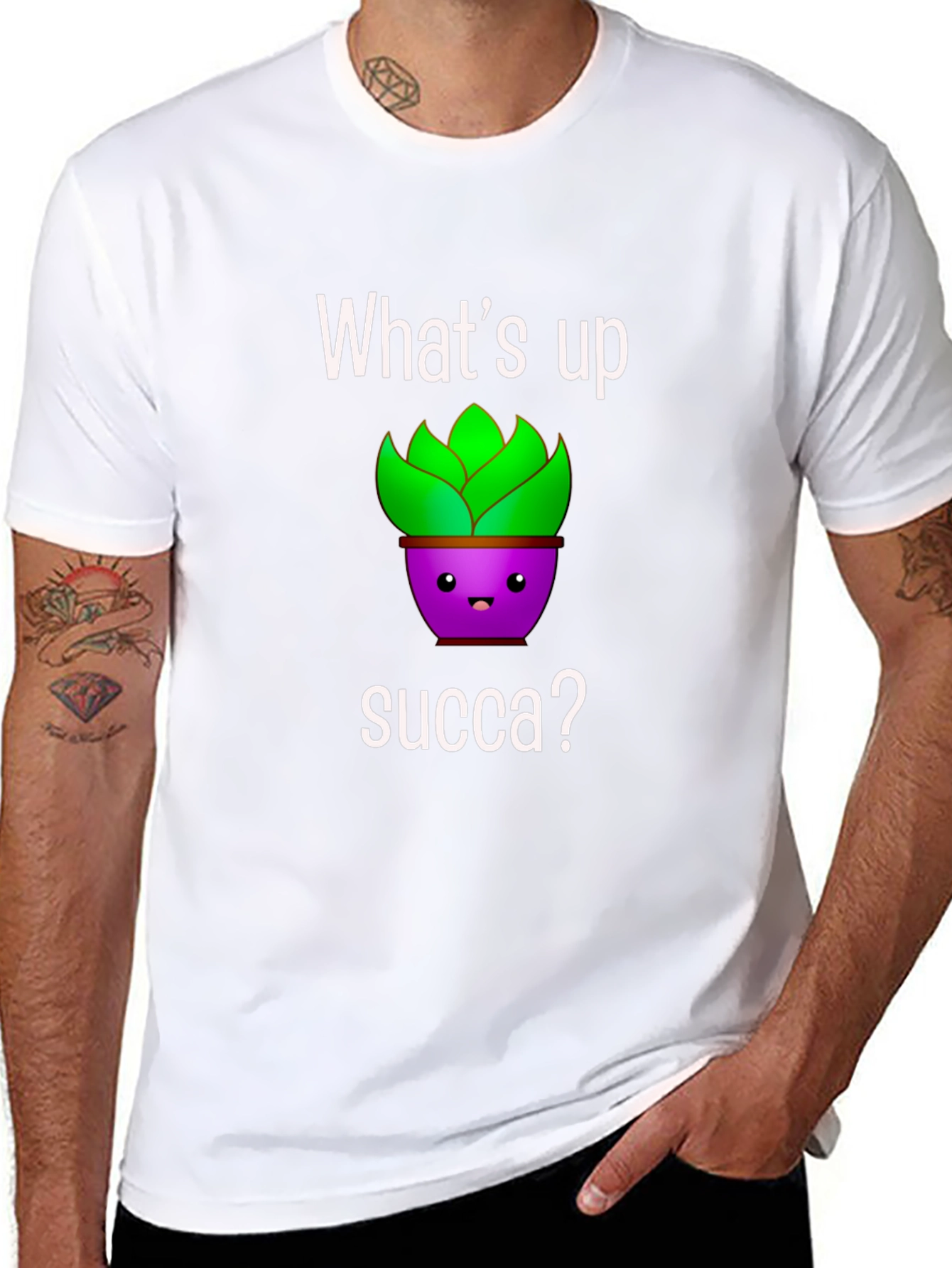Whats Up Succa? Graphic T-Shirt