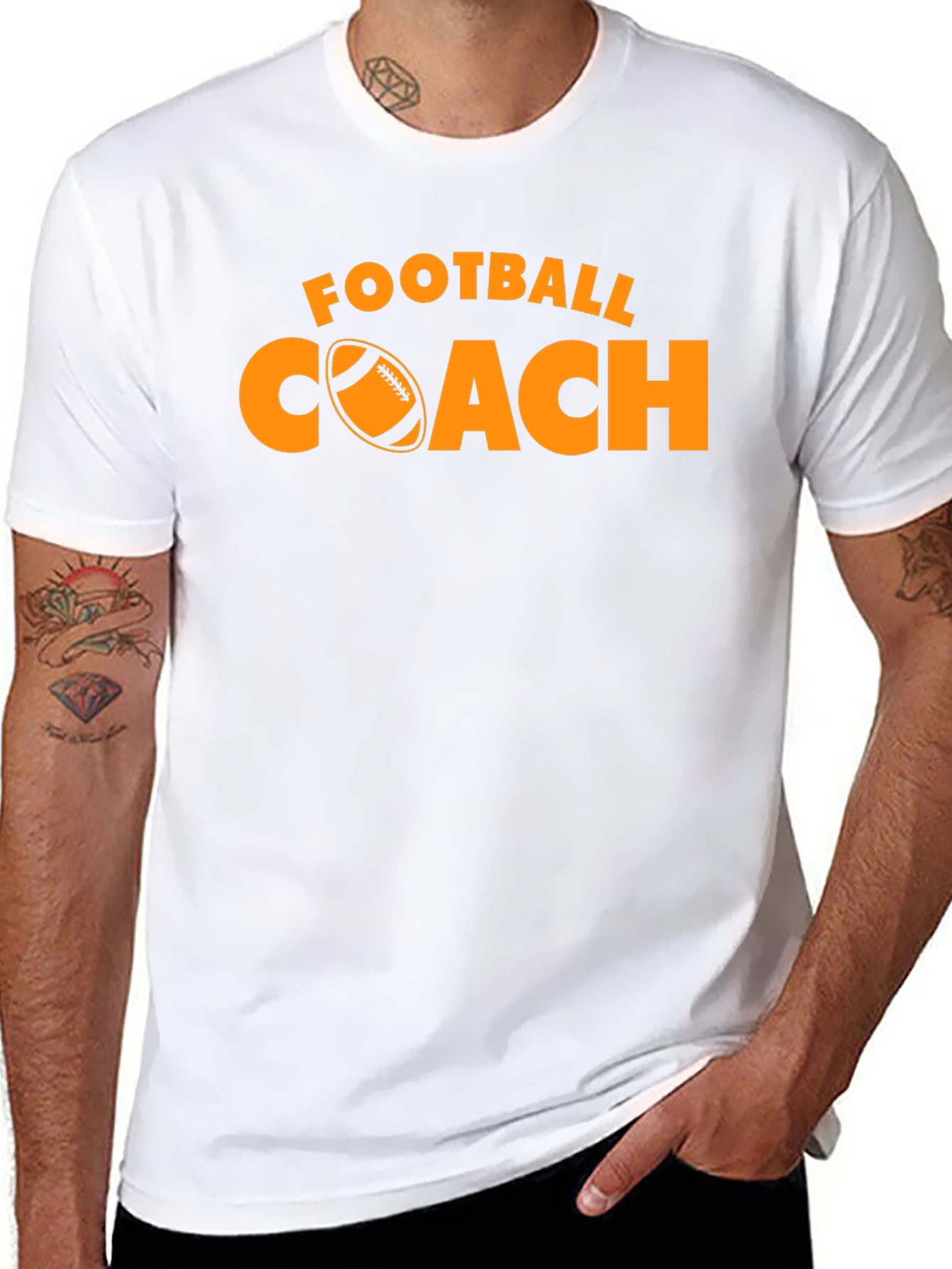 Football Coach Graphic T-Shirt