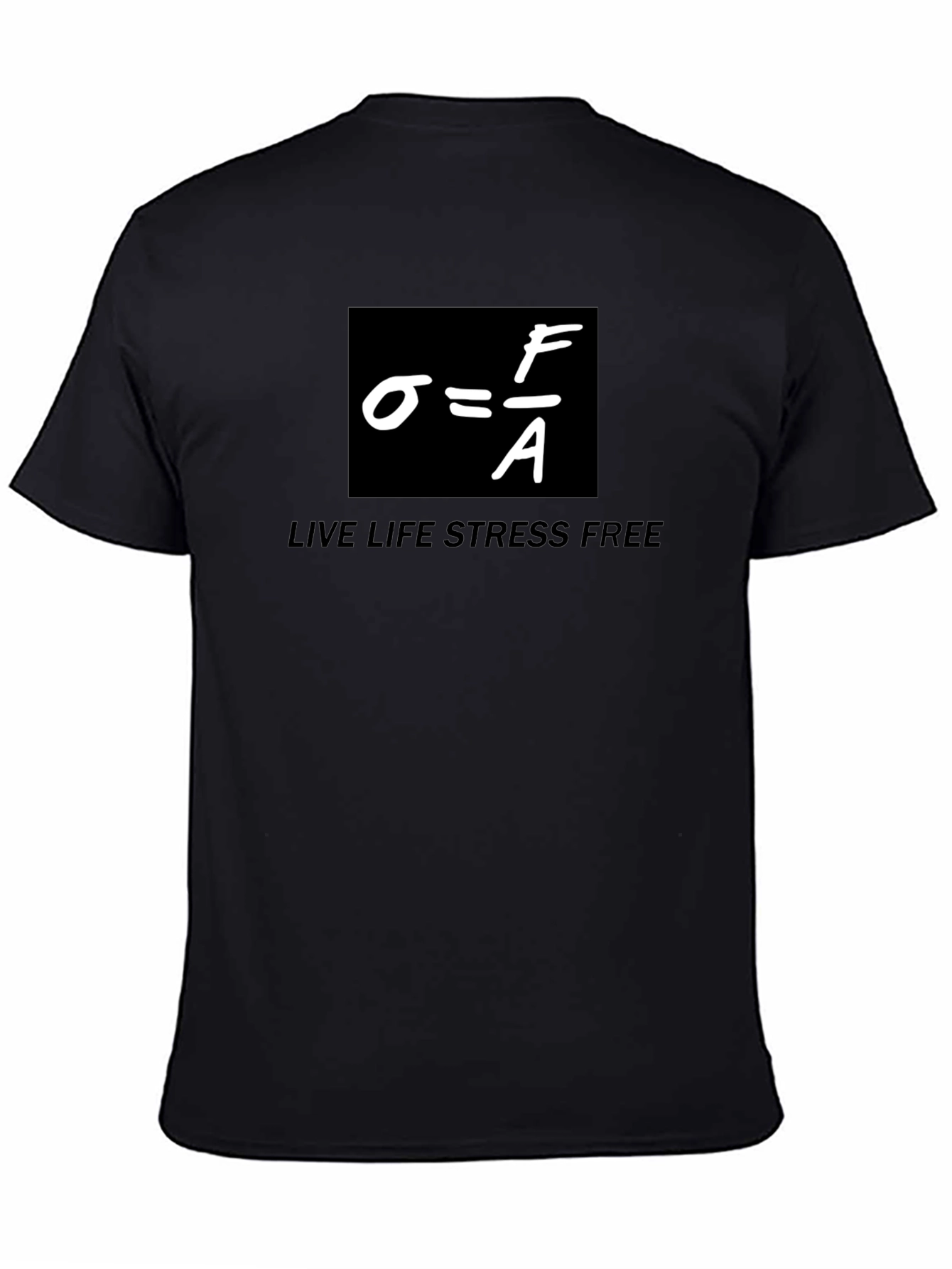 Live Stress-Free T-Shirt: Formula Design Relaxed Fit