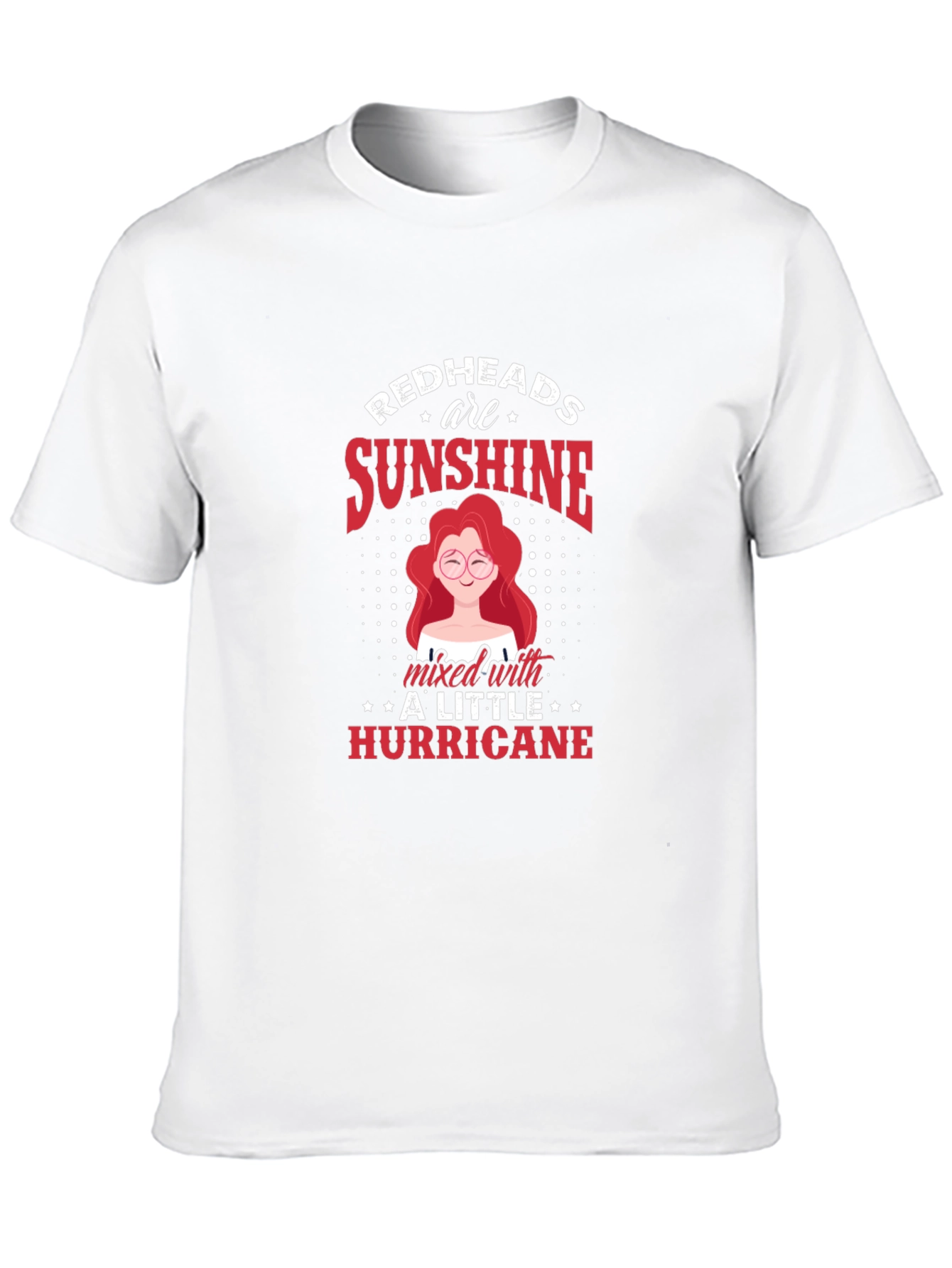 Redhead Sunshine Hurricane Graphic Tee