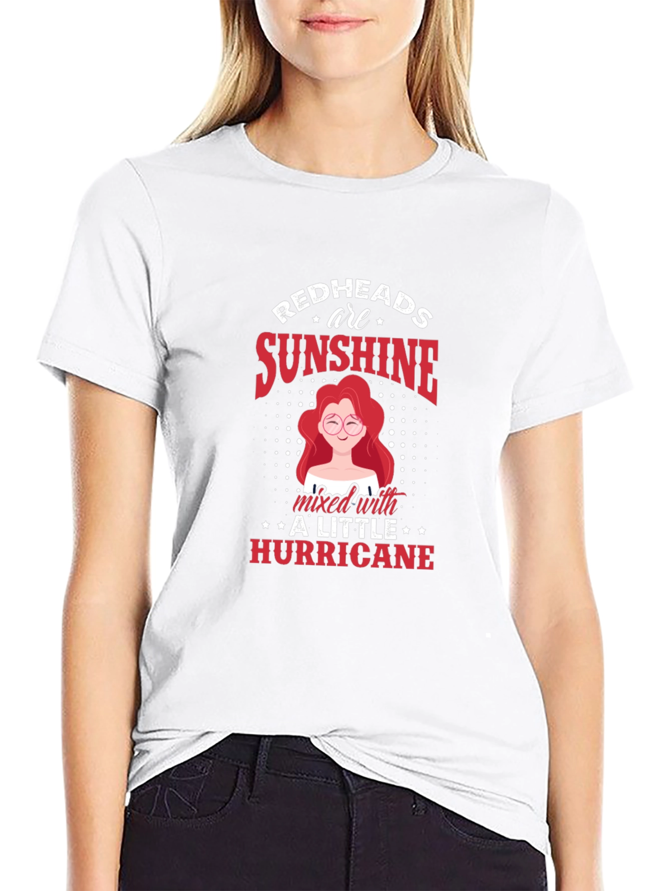 Redhead Sunshine Hurricane Graphic Tee