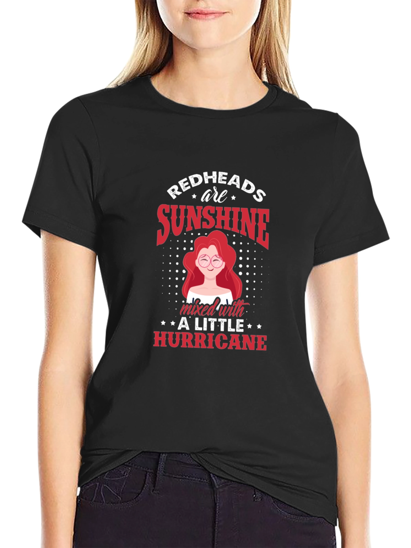 Redhead Sunshine Hurricane Graphic Tee