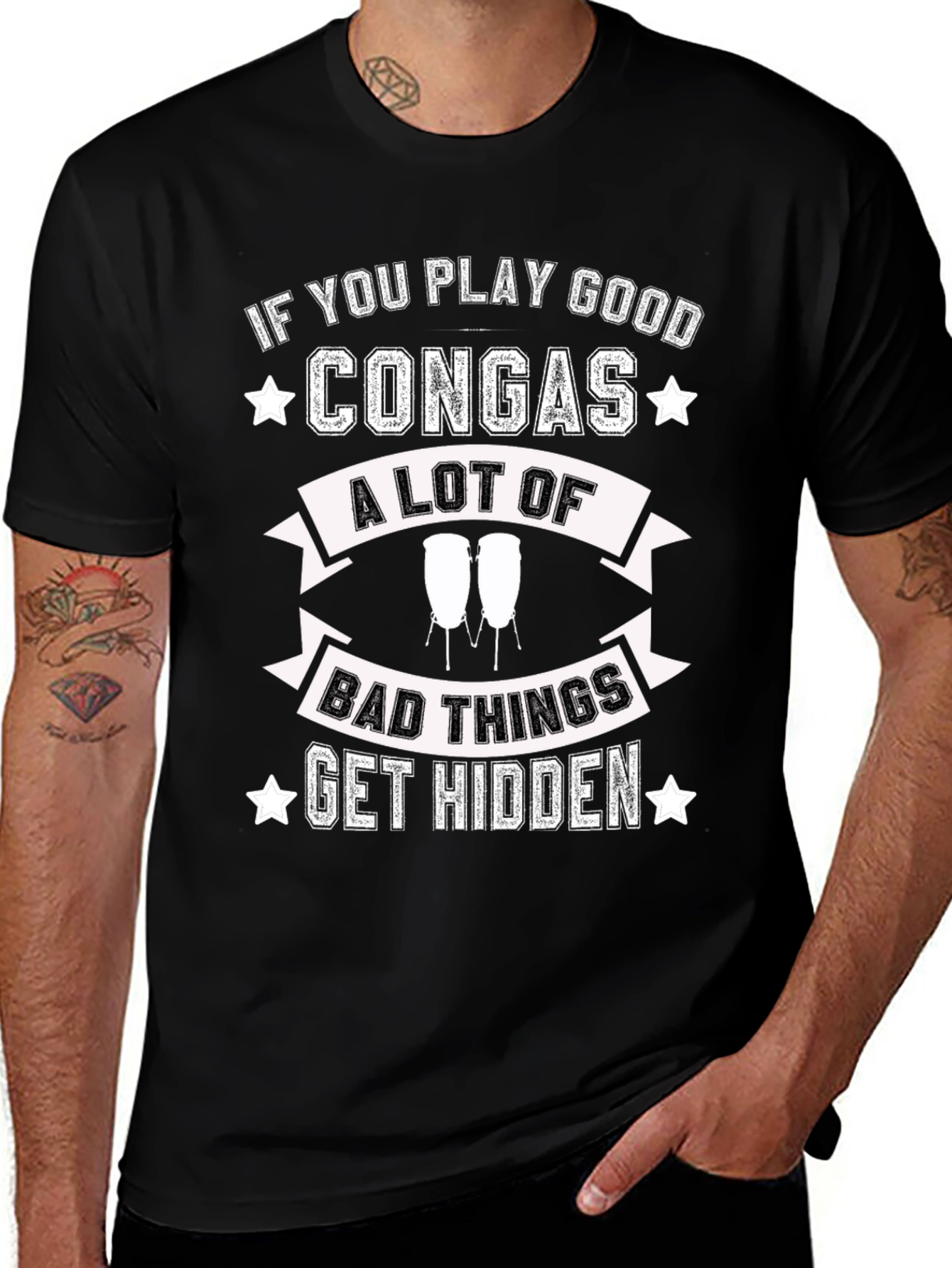 Conga Player T-Shirt - If You Play Good Congas