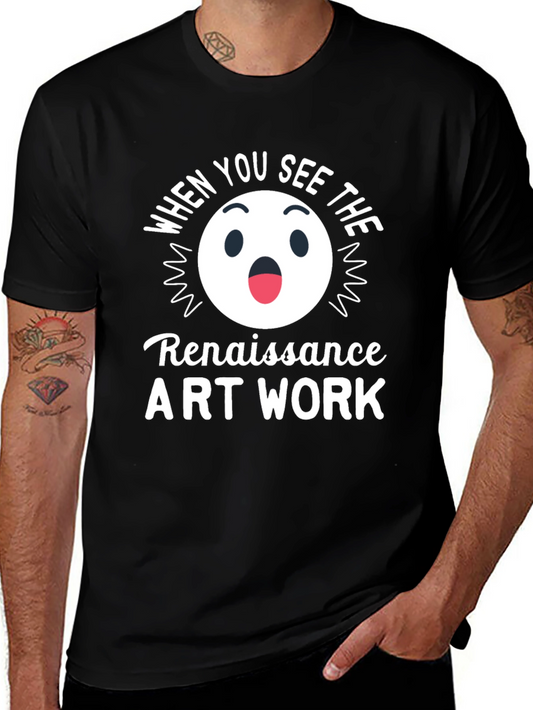 Renaissance Art Work Graphic T-Shirt