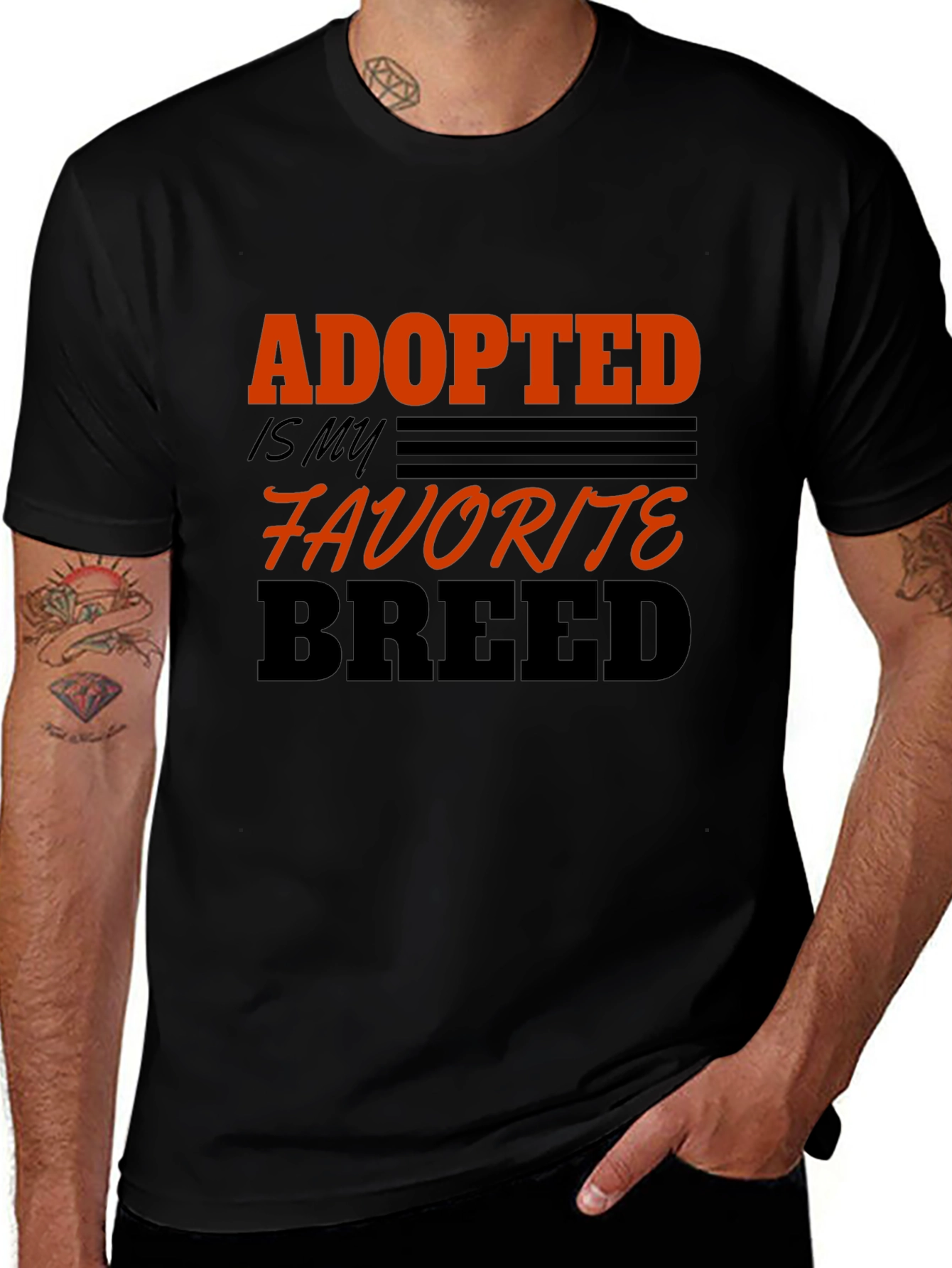 Adopted is My Favorite Breed T-Shirt
