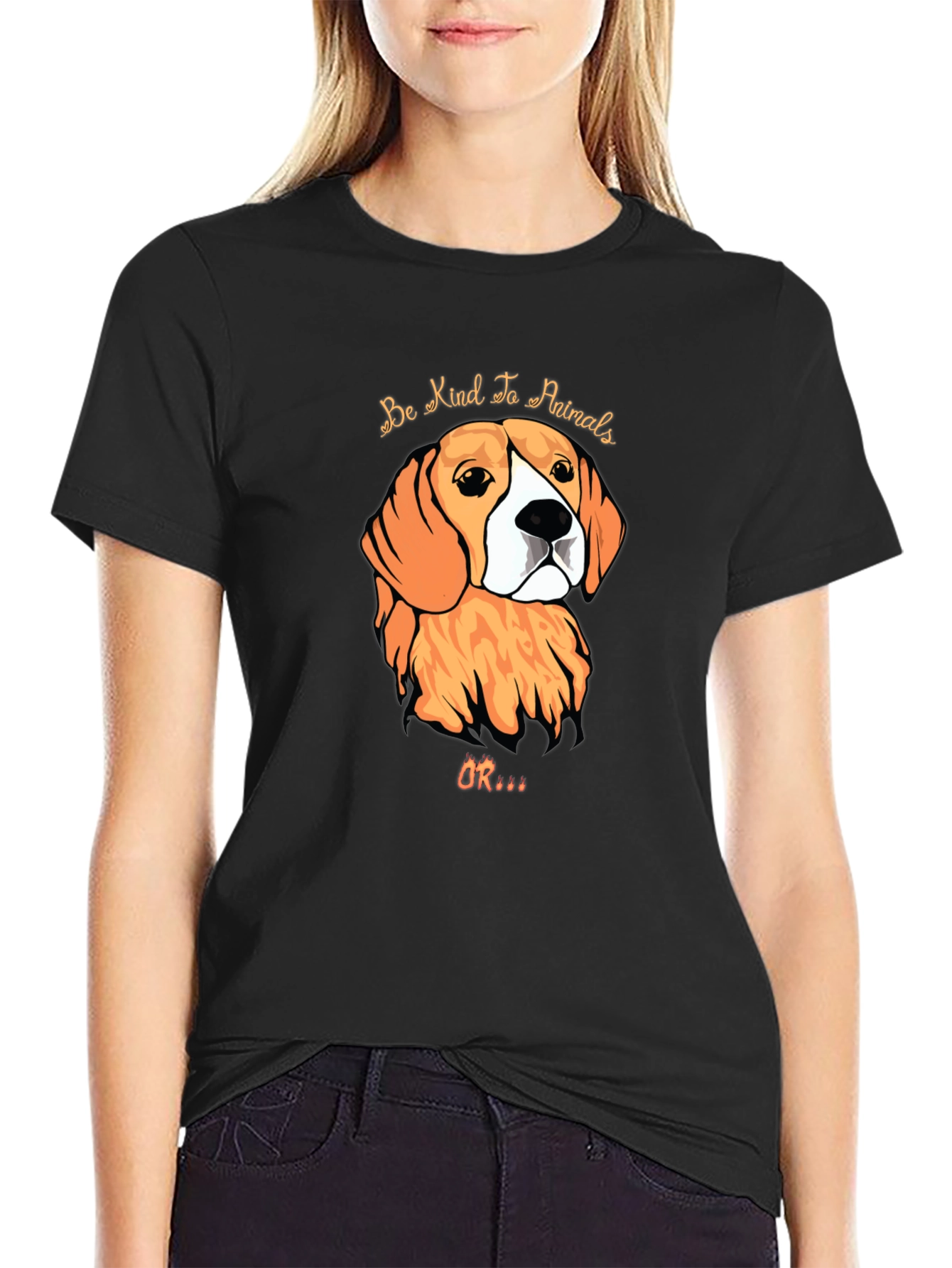 Be Kind to Animals Graphic T-Shirt
