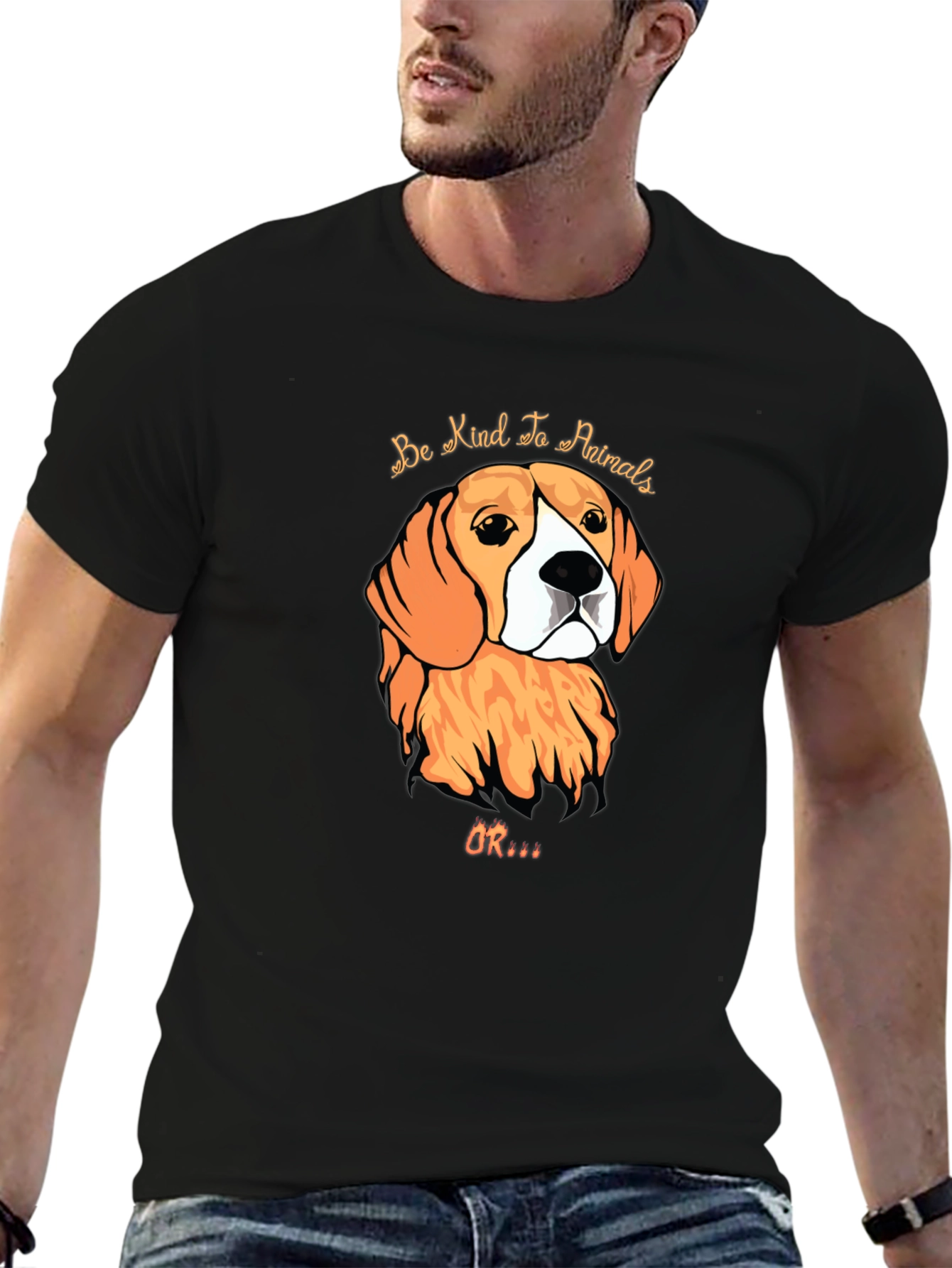 Be Kind to Animals Graphic T-Shirt