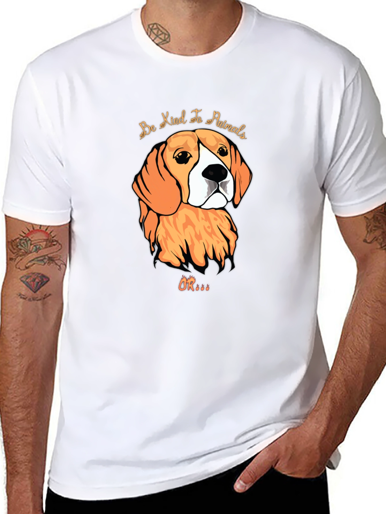 Be Kind to Animals Graphic T-Shirt