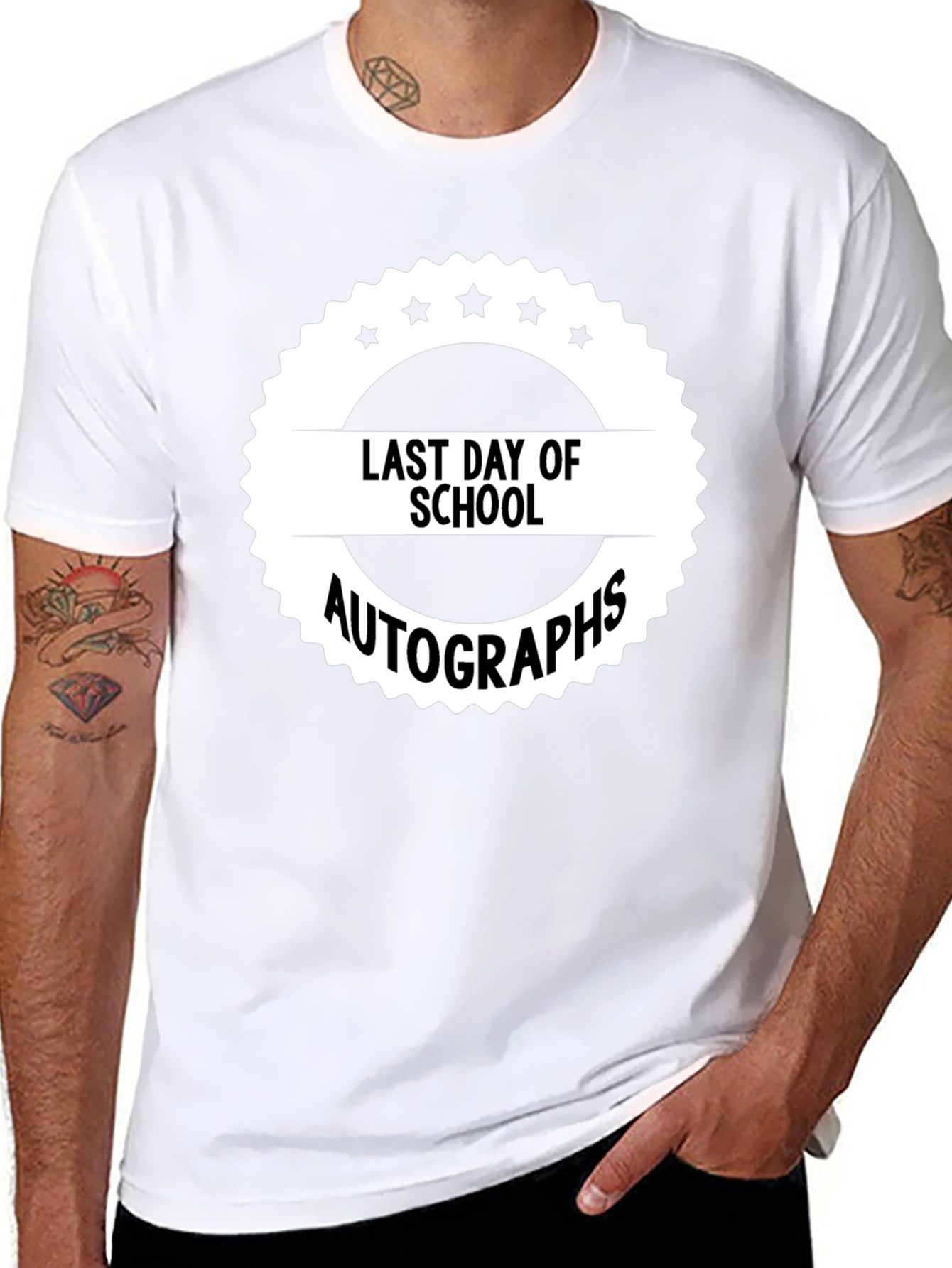 Last Day of School Autographs T-Shirt