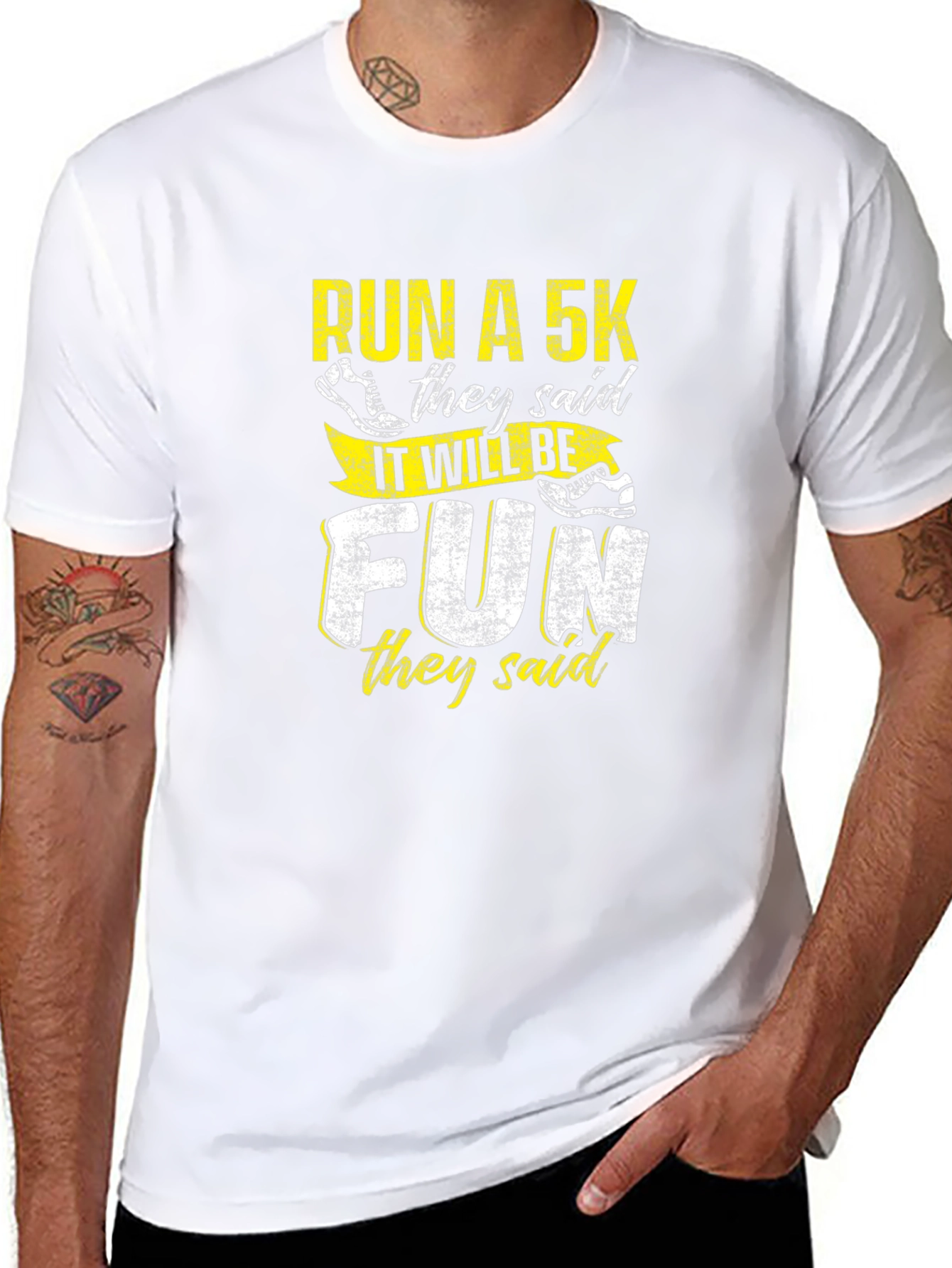 Run a 5K Funny Graphic Tee