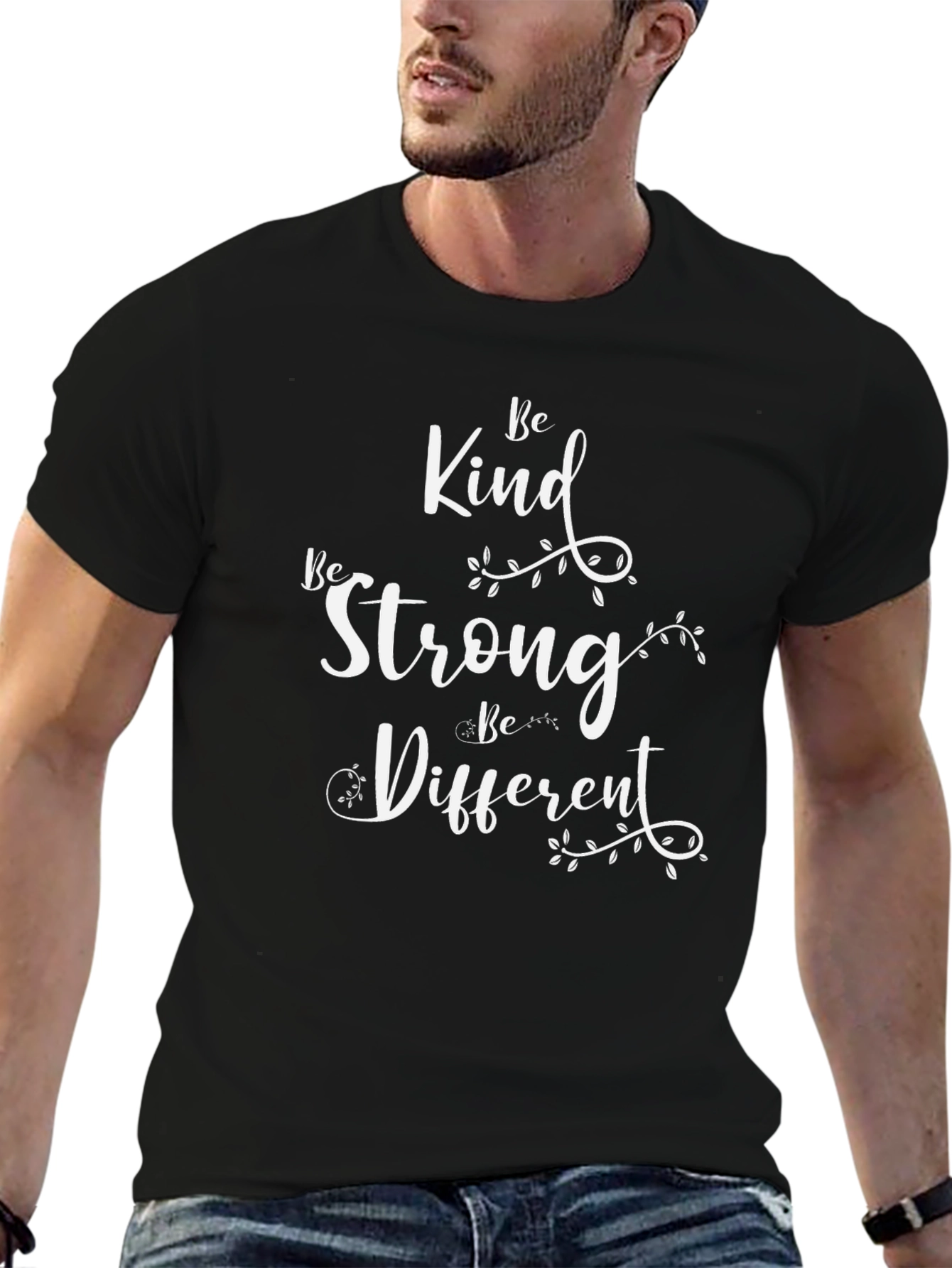Be Kind Strong Different Graphic Tee