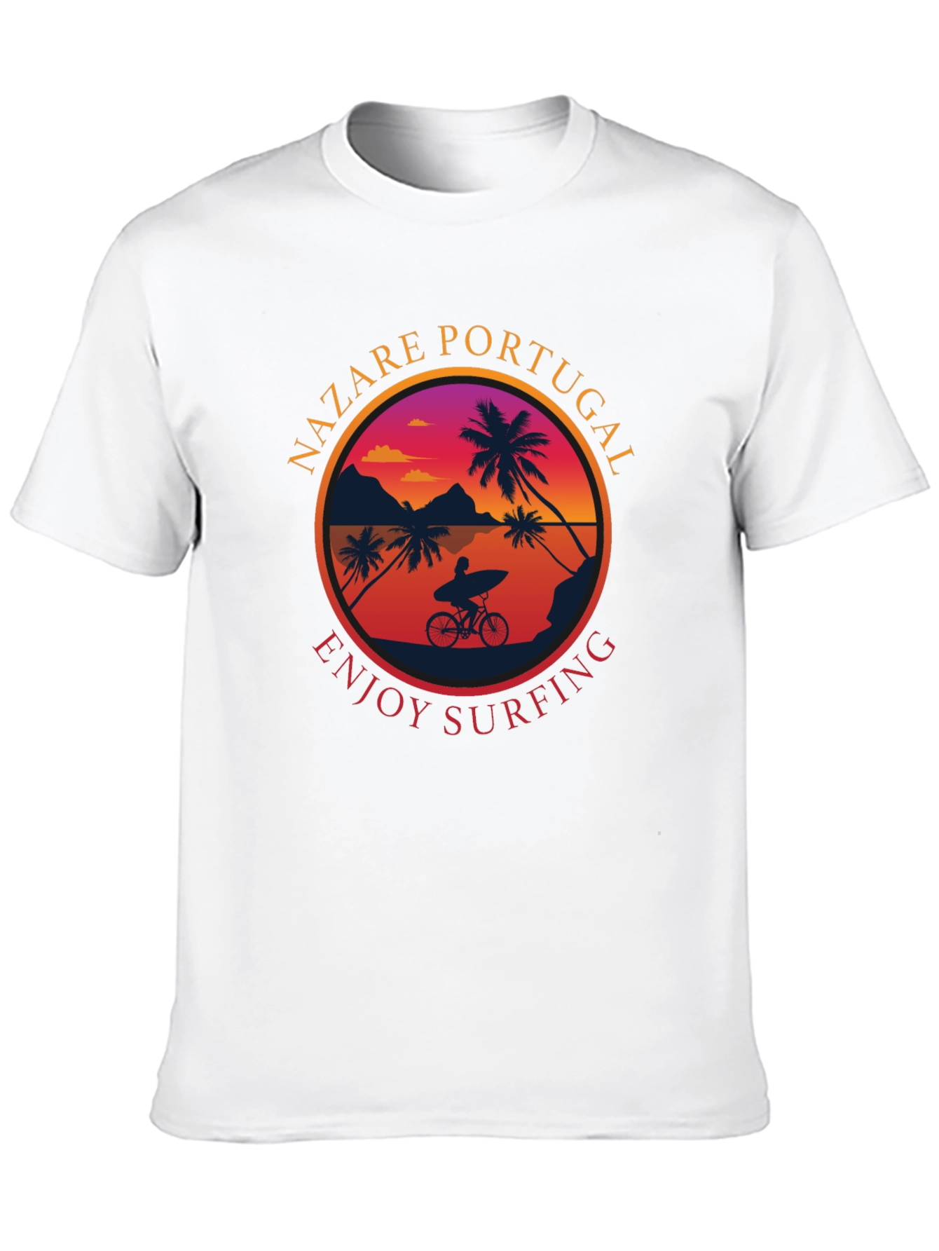 Nazaré Portugal Surfing T-Shirt