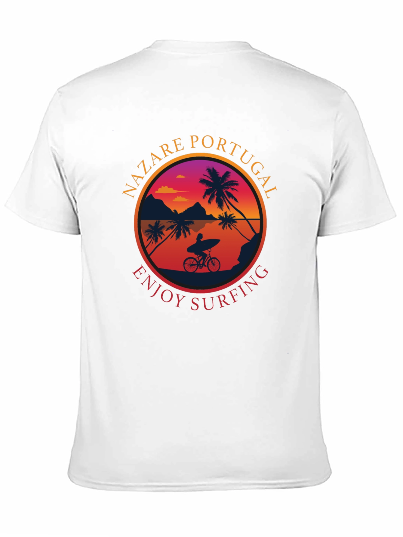 Nazaré Portugal Surfing T-Shirt